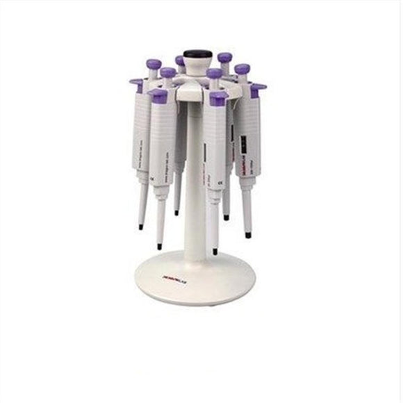 Circular Rotating Pipette rack pipette stand for adjustable pipette applicable for Dragon lab, Biohit, thermoelectric, Eppendorf - IVFSynergy